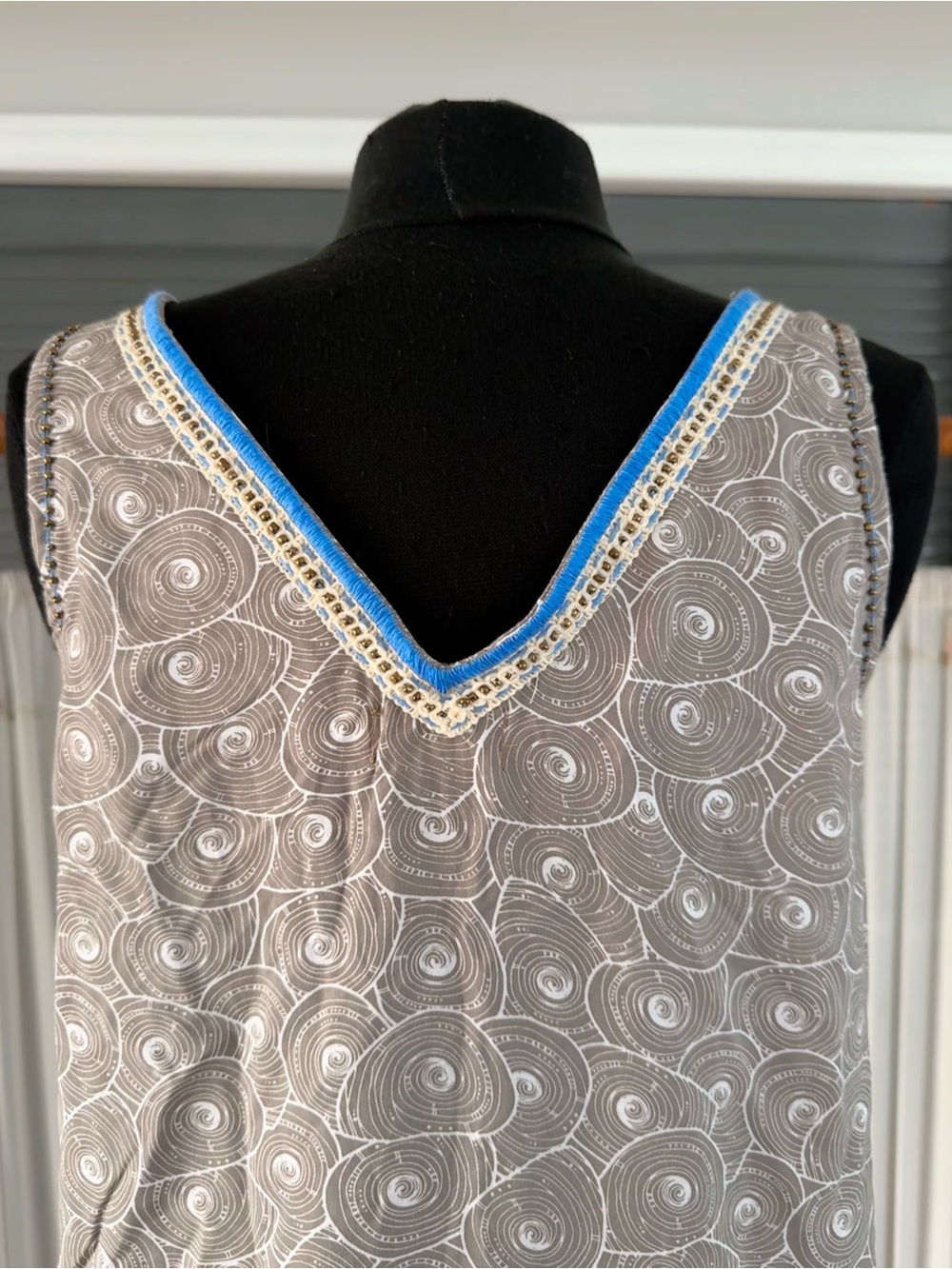 Skemo Boho Beaded Shift Dress - Picture 8 of 12
